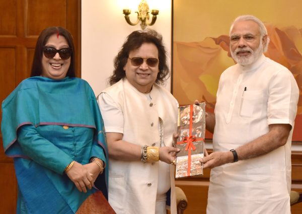 bappi lahiri and pm modi