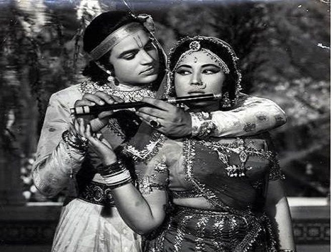 meena kumari and dharmendra