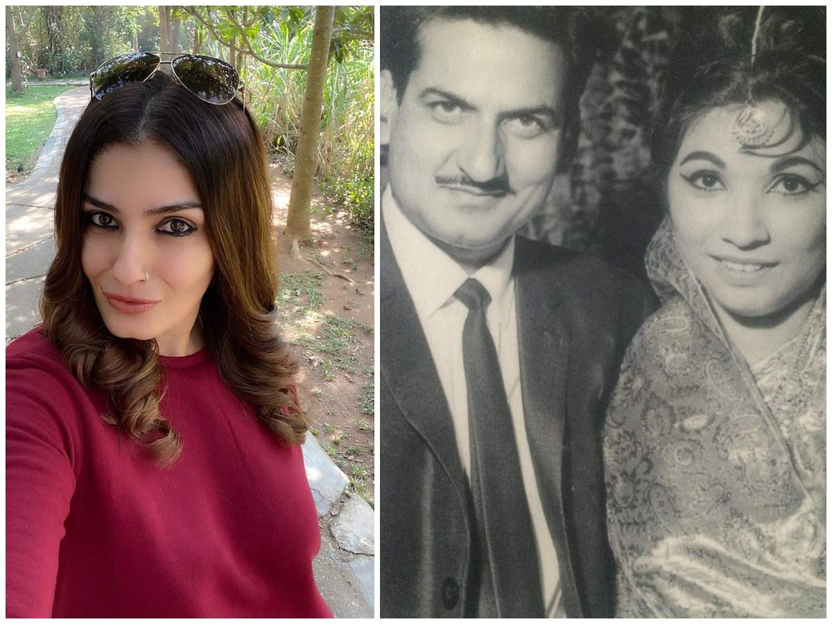 raveena tandon and ravi tandon