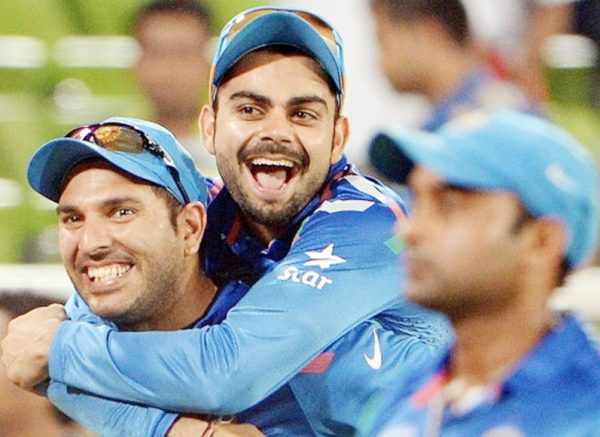 virat kohli and yuvraj singh