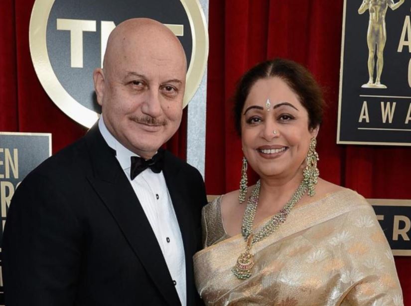 anupam kher and kirron kher