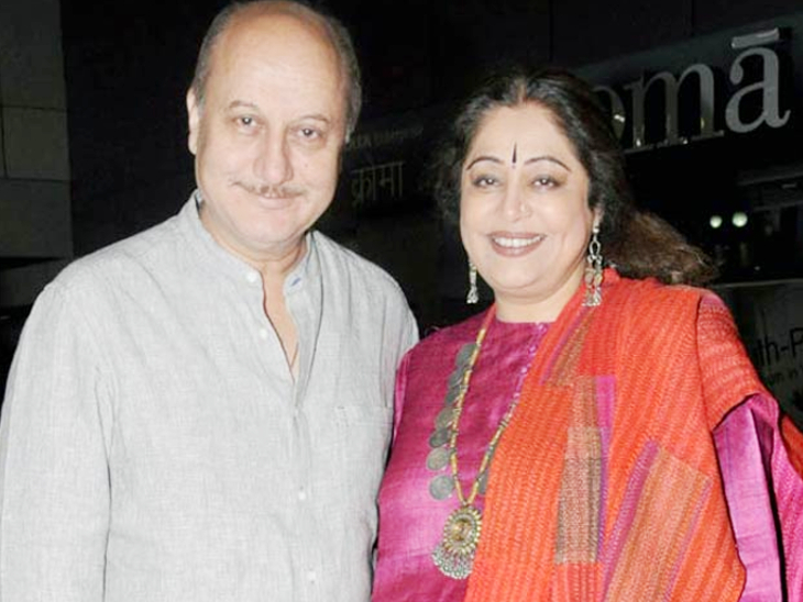 anupam kher and kirron kher