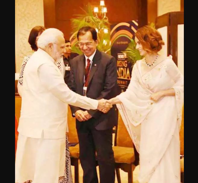 kangana ranaut and pm modi 