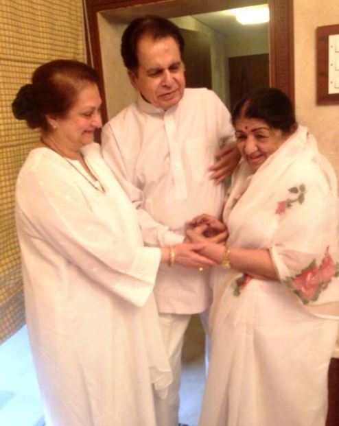 lata mangeshkar and dilip kumar