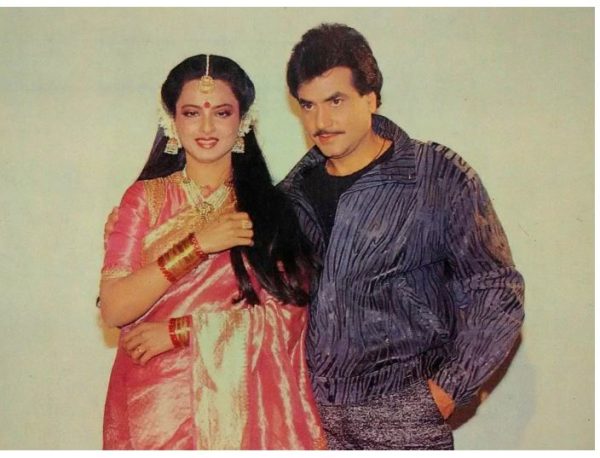 rekha and jeetendra 