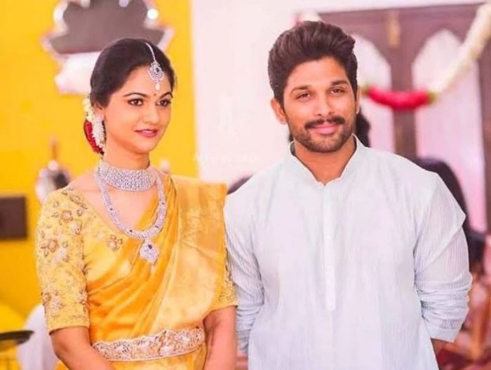 allu arjun and sneha reddy