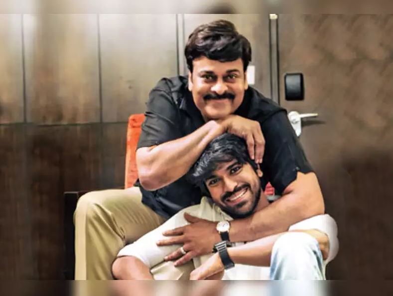 chiranjeevi and ram charan 