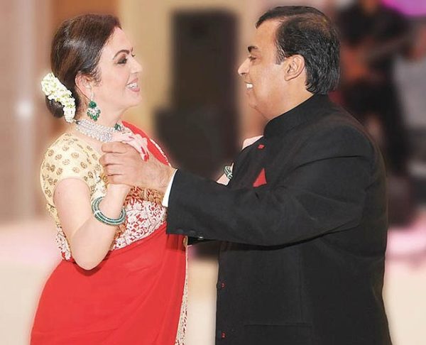 mukesh ambani and nita ambani