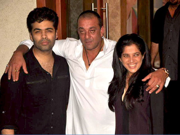 sanjay dutt and karan johar an yash johar