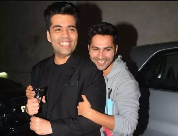 Varun Dhawan and karan johar