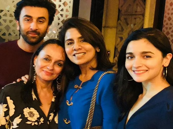 alia bhatt and soni razdan and neetu kapoor