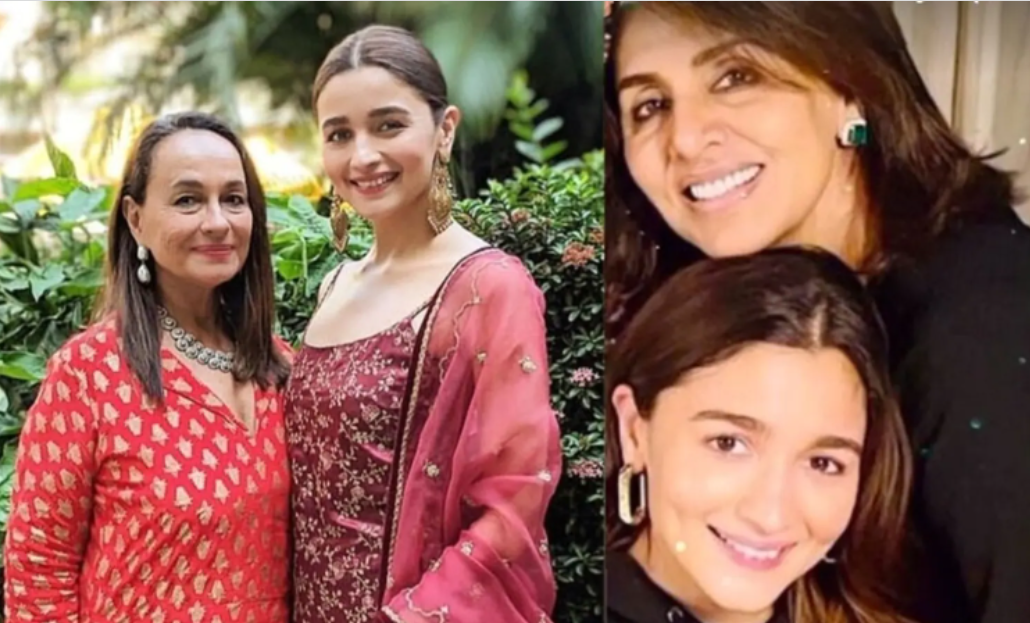 alia bhatt and soni razdan and neetu kapoor