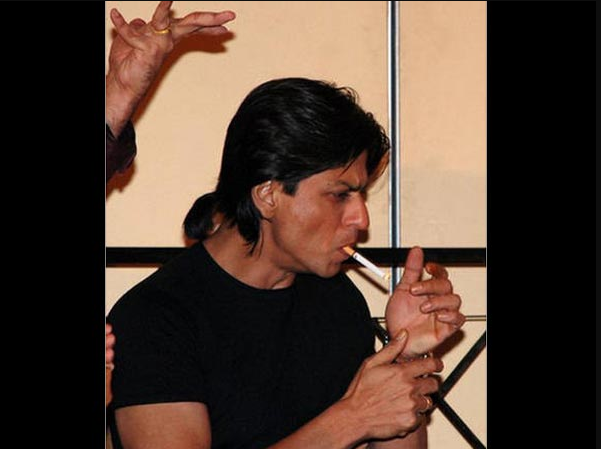 shahrukh khan smoking