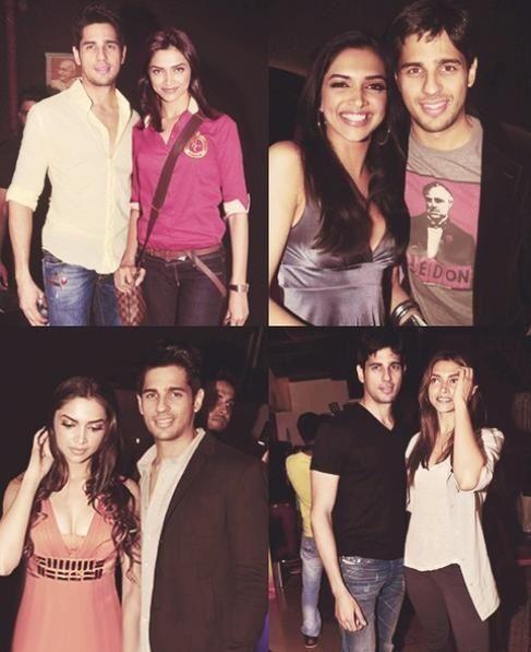 sidharth malhotra and deepika padukone