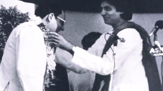 amitabh bachchan and rajiv gandhi 