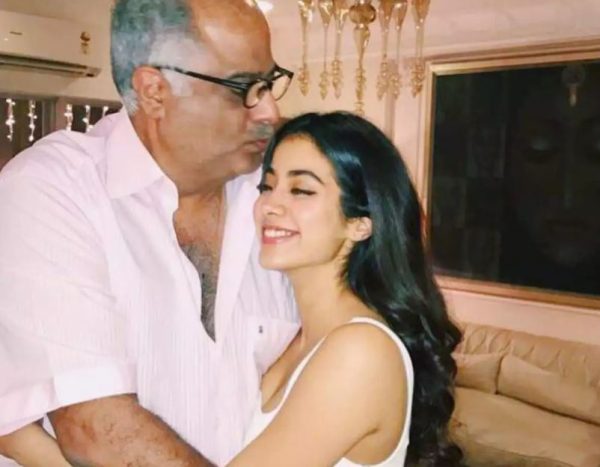 janhvi kapoor and boney kapoor