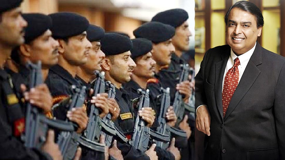 mukesh ambani z+ security