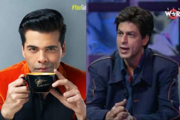 shahrukh khan koffee with karan