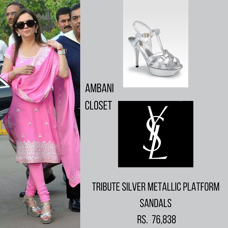 nita ambani sandals