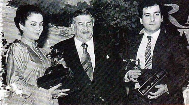 rajiv kapoor and raj kapoor