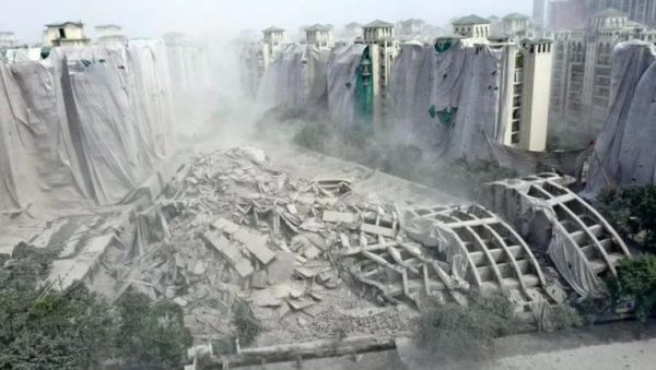 twin tower demolition
