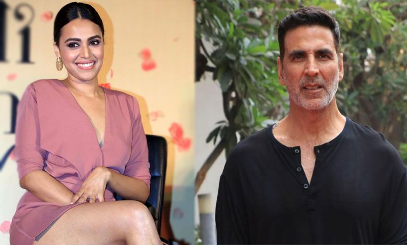 Swara Bhaskar and akshay kumar