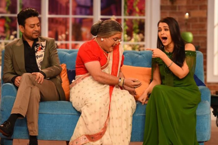 aishwarya rai kapil sharma show jazba film promotion