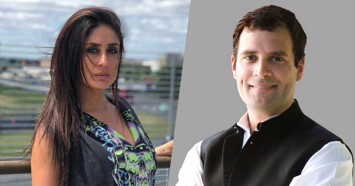 kareena kapoor and rahul gandhi