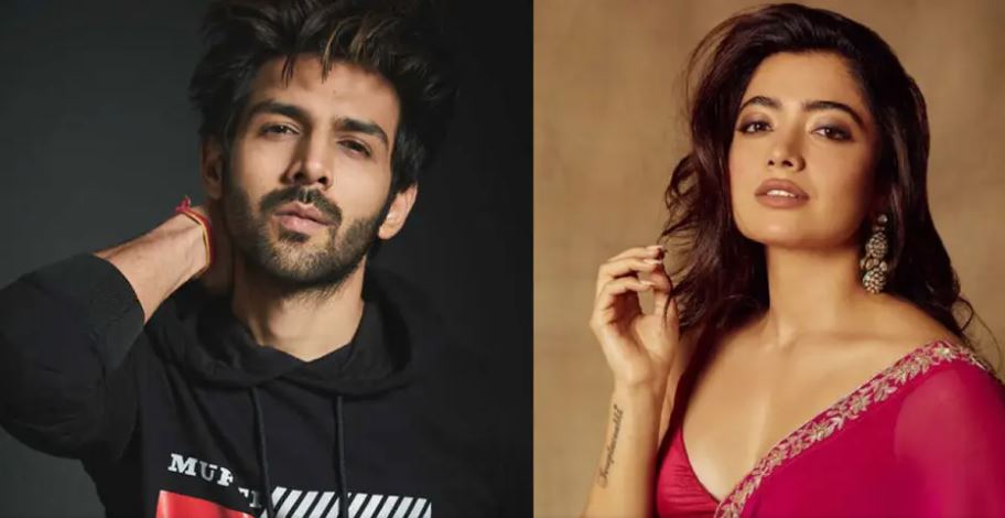 kartik aaryan and rashmika mandanna 5