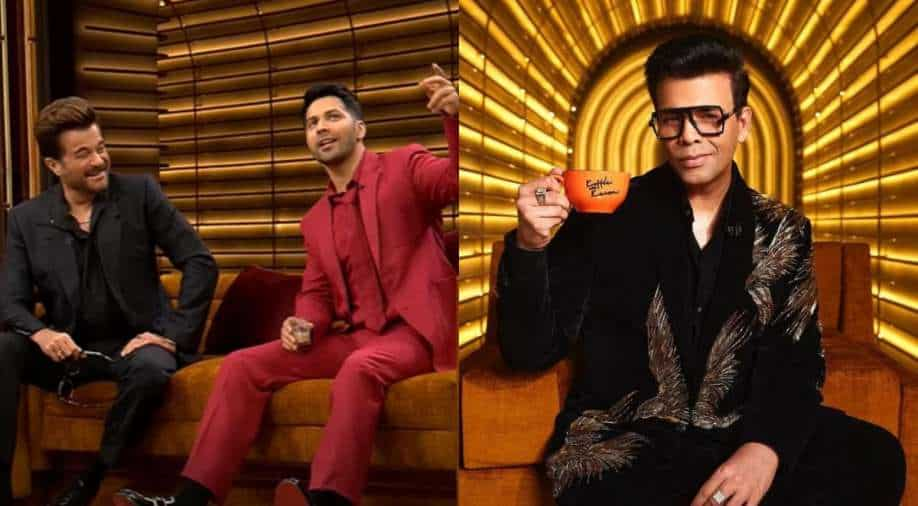 koffee with karan anil kapoor and varun dhawan