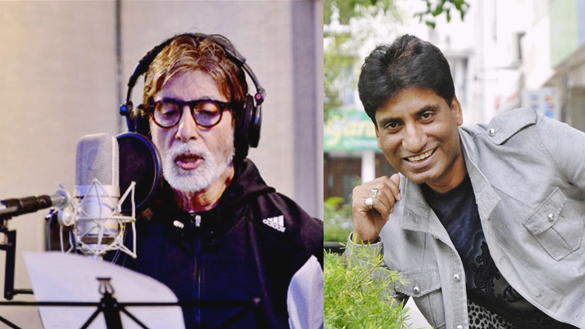 raju srivastav and amitabh bachchan