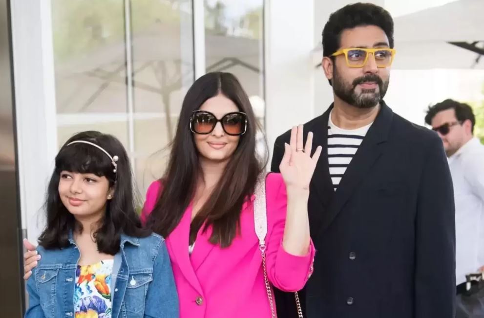 aaradhya bachchan and aishwarya rai abhishek