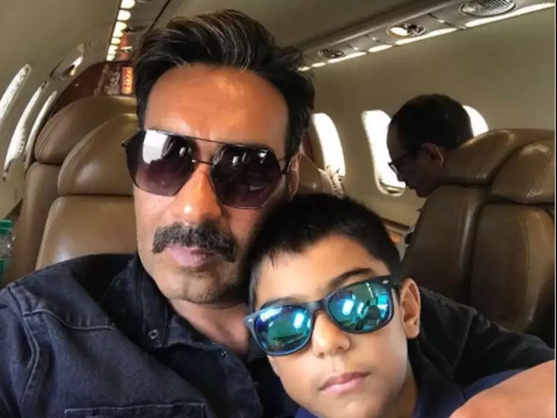 ajay devgn and yug devgn 