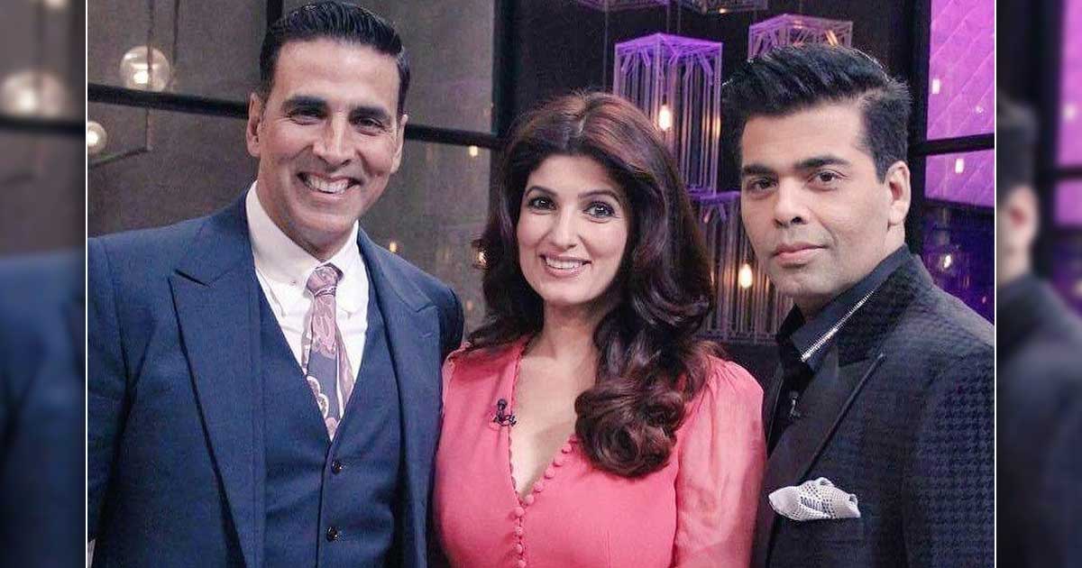 akshay kumar and twinkle khanna on karan johar show