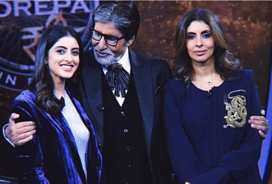 amitabh bachchan and navya naveli nanda 