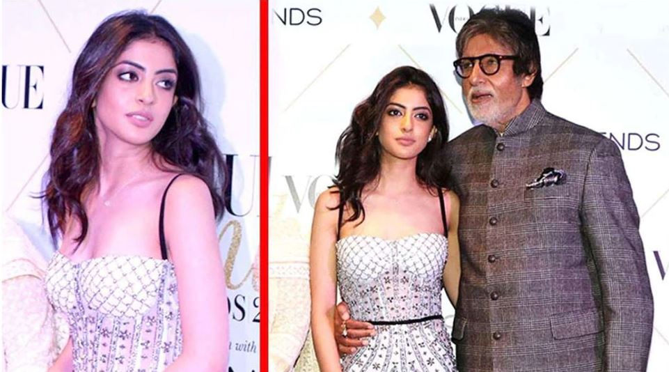 amitabh bachchan and navya naveli nanda 