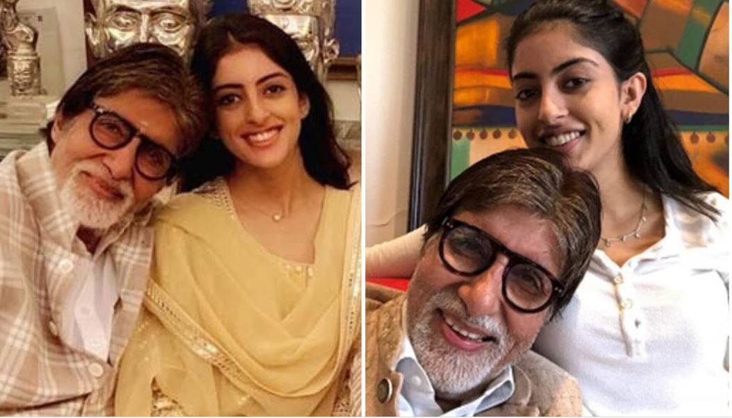 amitabh bachchan and navya naveli nanda