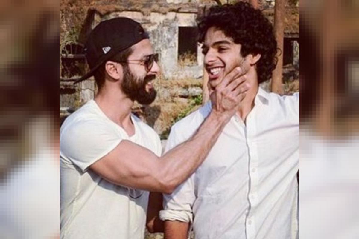 ishaan khattar shahid kapoor