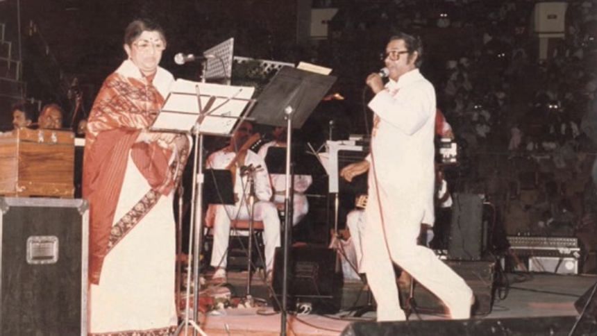 lata mangeshkar and kishore kumar 