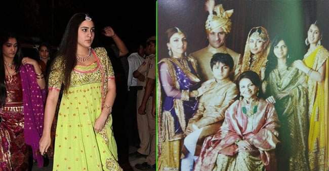 sara in saif and kareena marriage