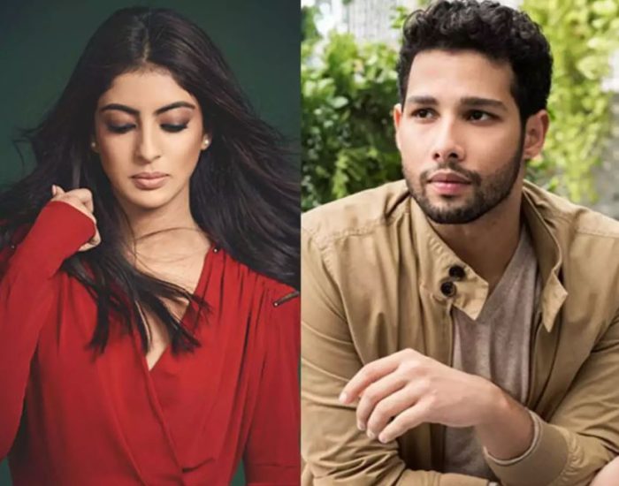 siddhant chaturvedi and navya naveli nanda 