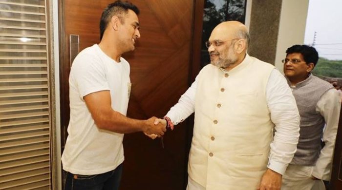 dhoni and shah
