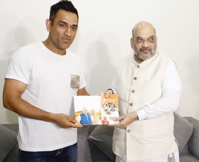 dhoni and shah