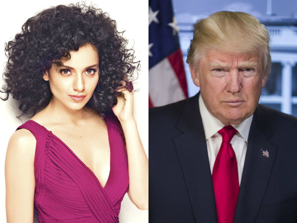 donald trump and kangana ranaut