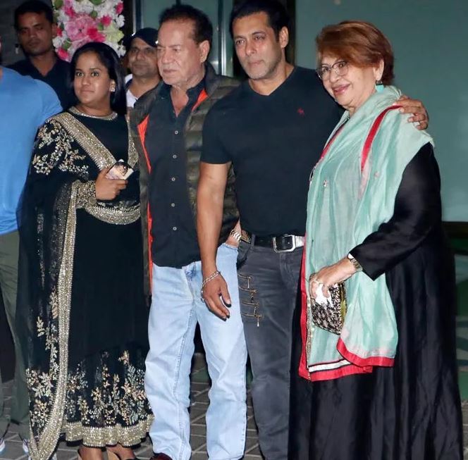 salim khan and helen 