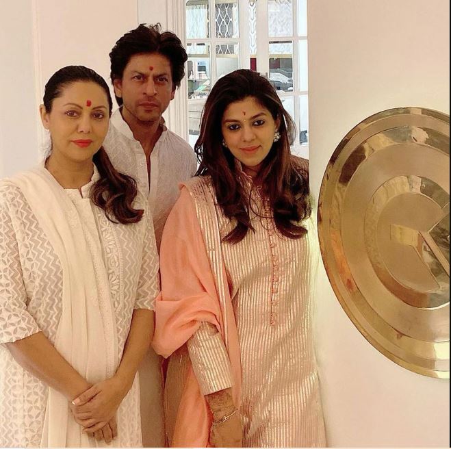 shahrukh khan and pooja dadlani 