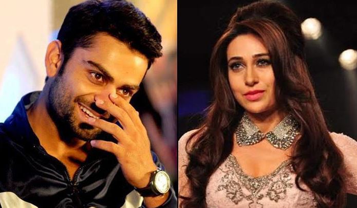 virat kohli and karisma kapoor