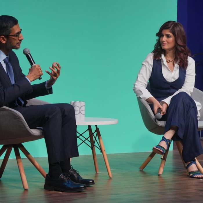 sundar pichai and twinkle khanna