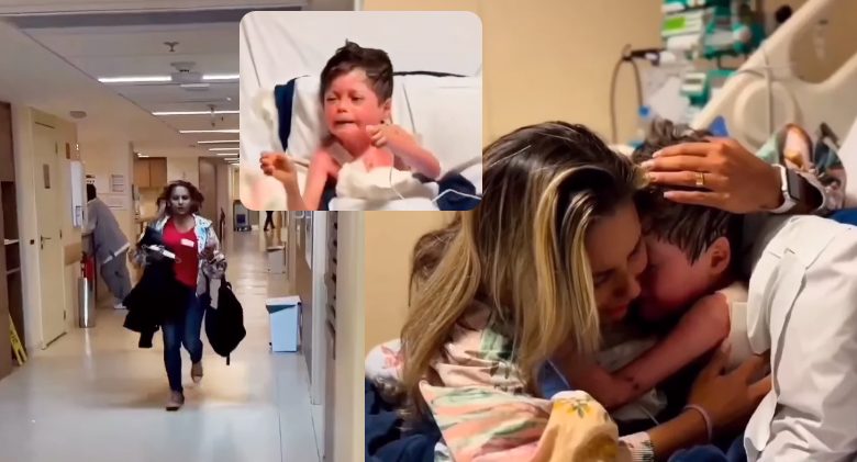 Baby returned to mother's lap after 16 days of coma